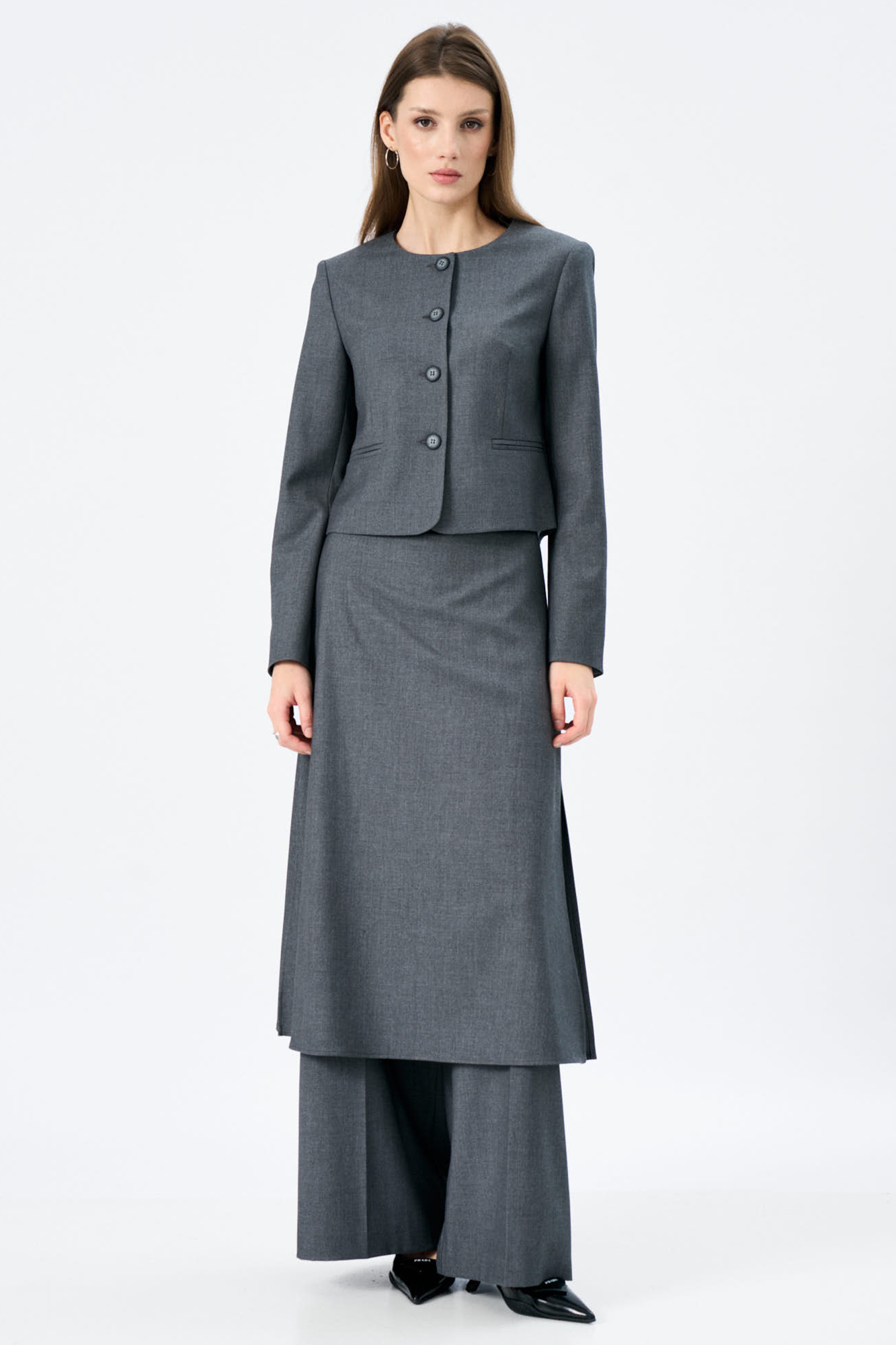 6629 Юбка-брюки